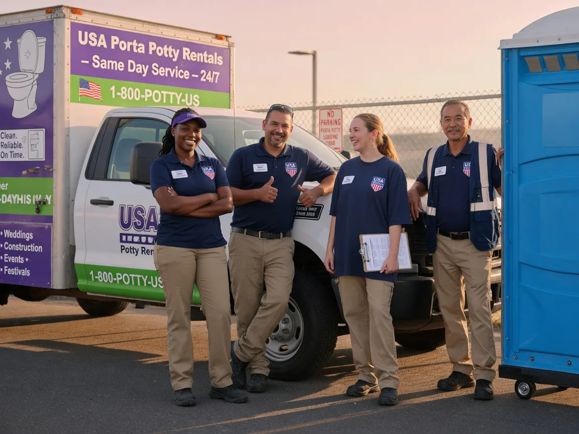 Porta Potty Rental company in Bannock, OH